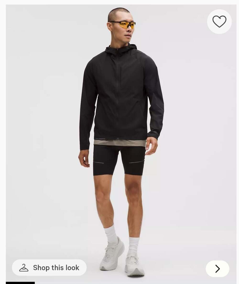 Lululemon Fast and Free Men's Half Tight 8" XXL